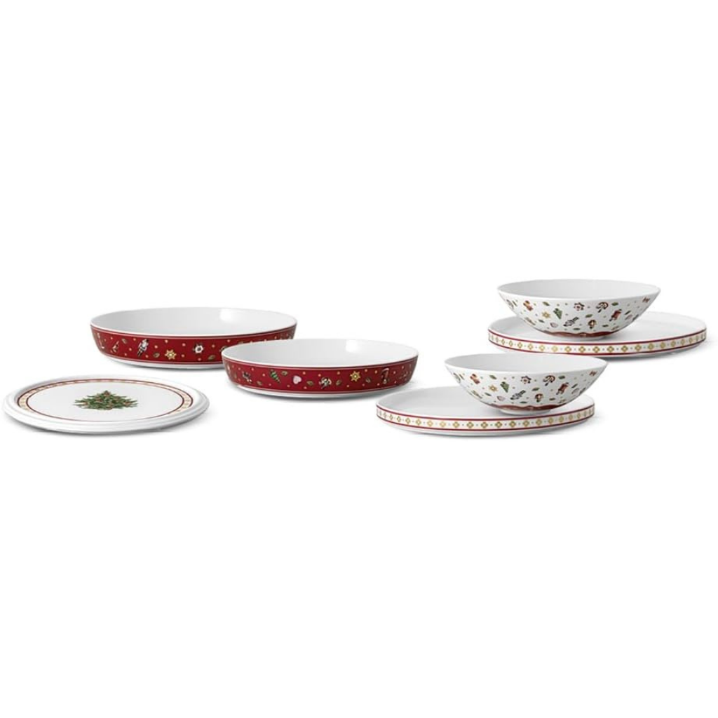 Conjunto de Jantar para 2 Pessoas - La Boule 7 Peças Natal