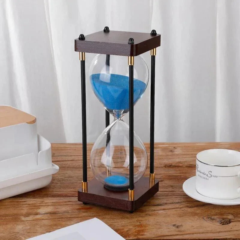 Ampulheta de Metal Vintage