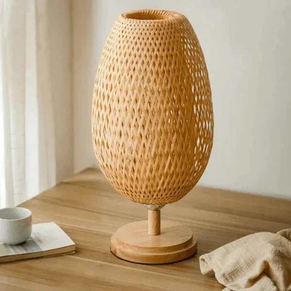 Abajur Rattan Elegance
