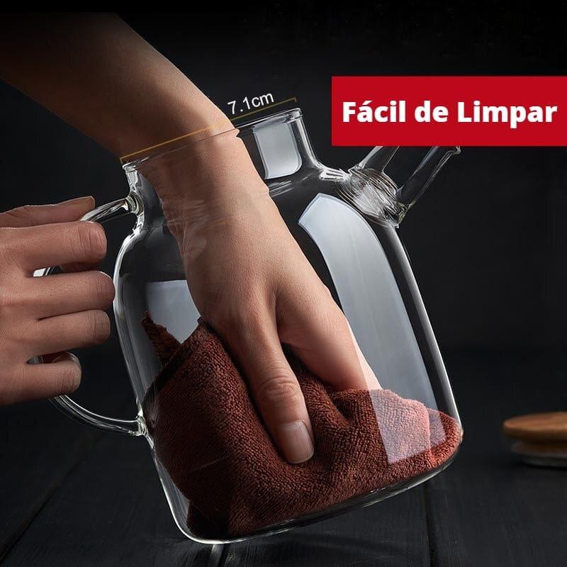 Chaleira de Vidro Borossilicato