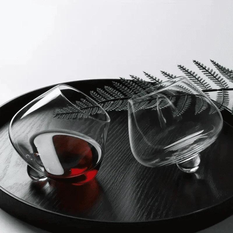 Copo Cristal Barriga – Base Rotativa