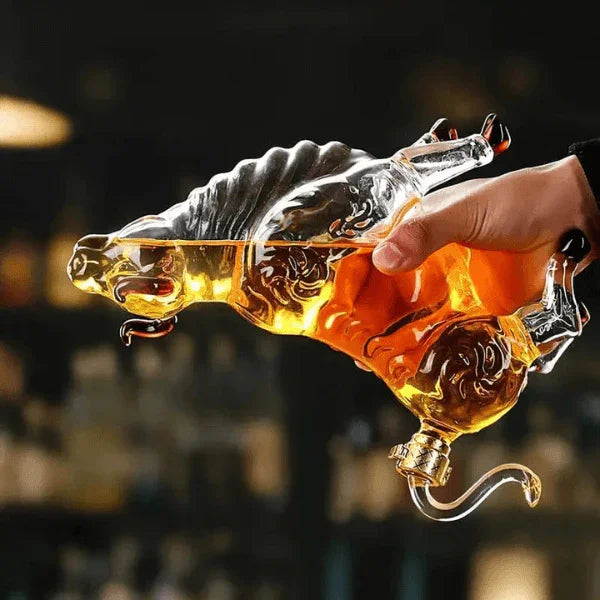 Decanter Touro Capertino - Vidro para Vinho e Whisky