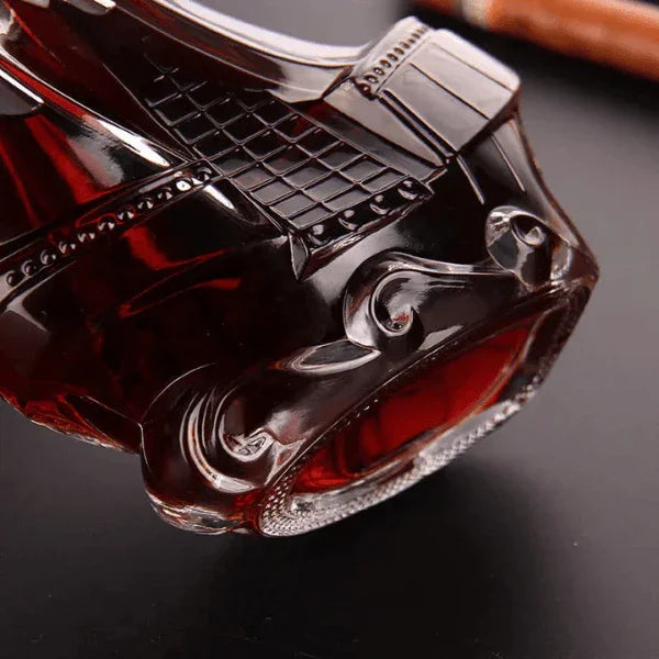 Decanter de Vinho Whisky Vidro Caravela