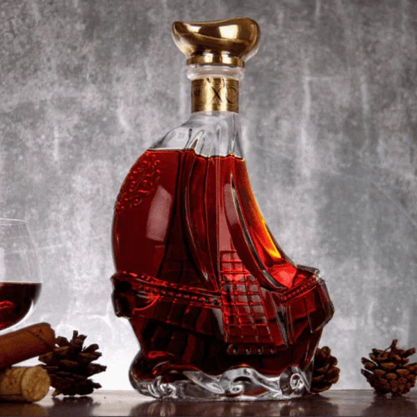 Decanter de Vinho Whisky Vidro Caravela