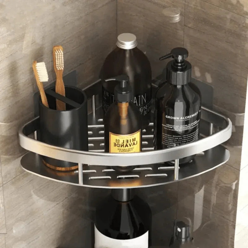 Prateleira Organizadora de Parede com Adesivo de Colagem