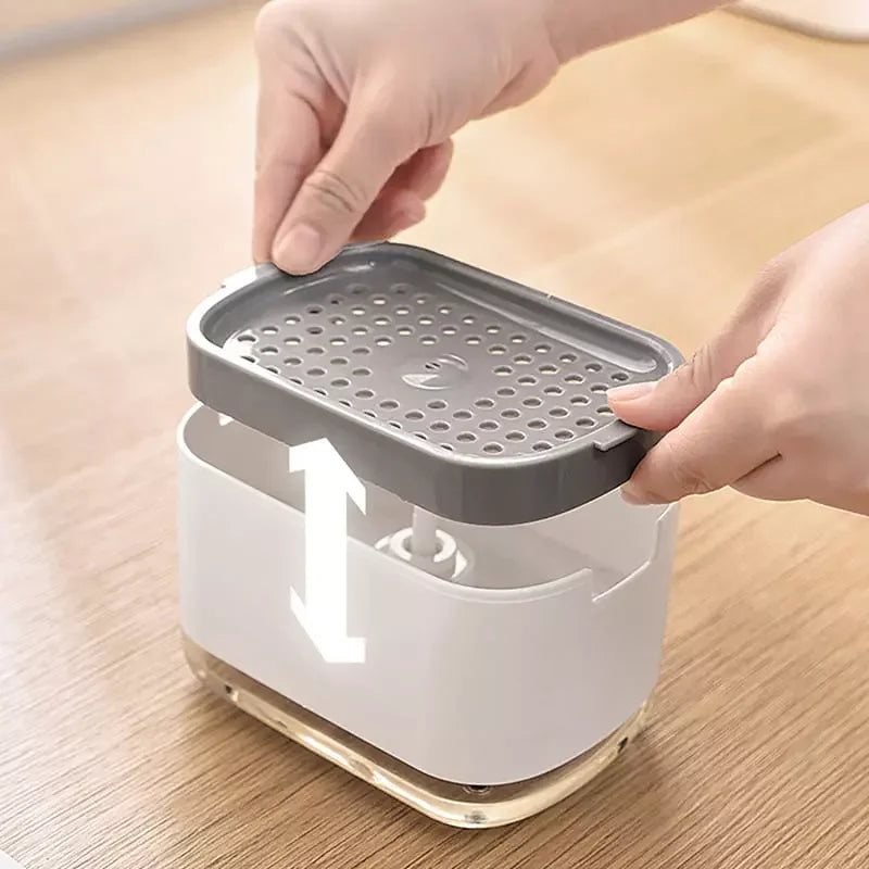 Dispenser de Detergente e Porta Esponja