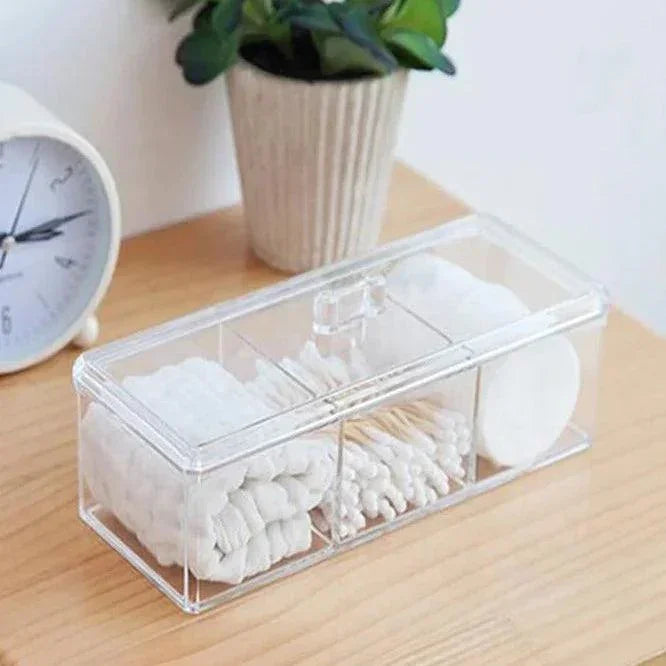 Caixa Organizadora - Porta Algodão e Cotonete