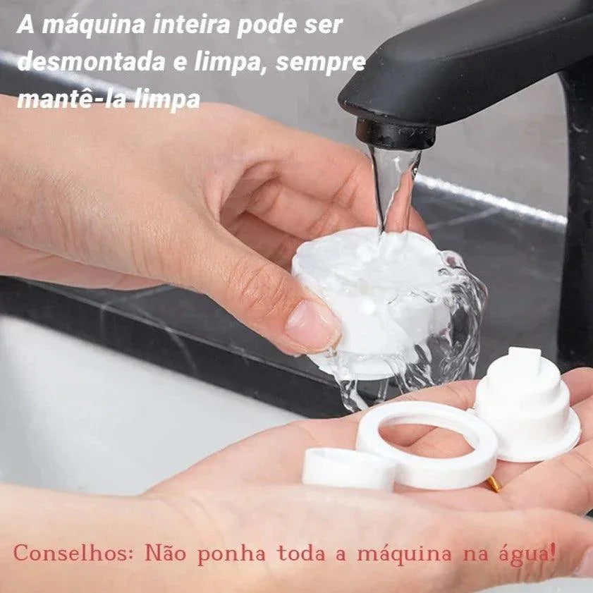 Dispensador de Pasta de Dente Inteligente com 3 Modos