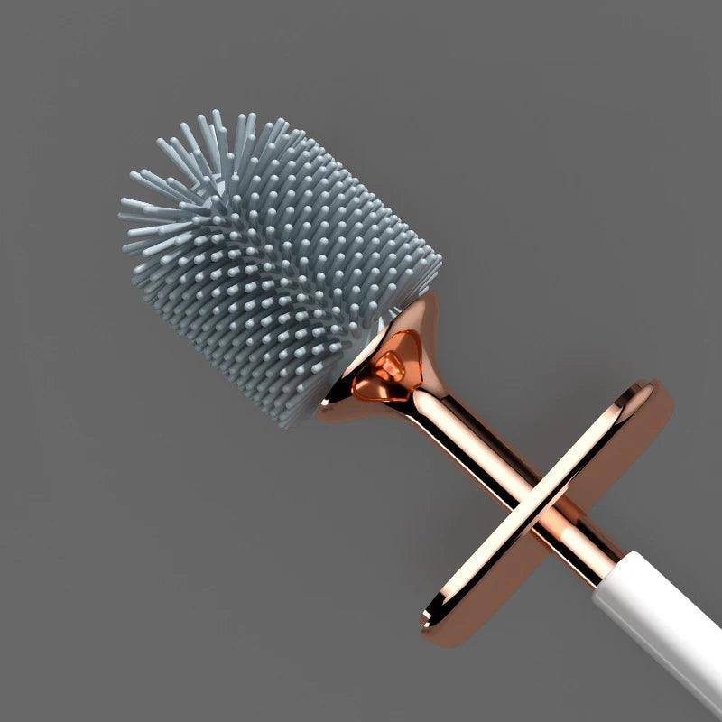 Escova Sanitária de Silicone com Suporte
