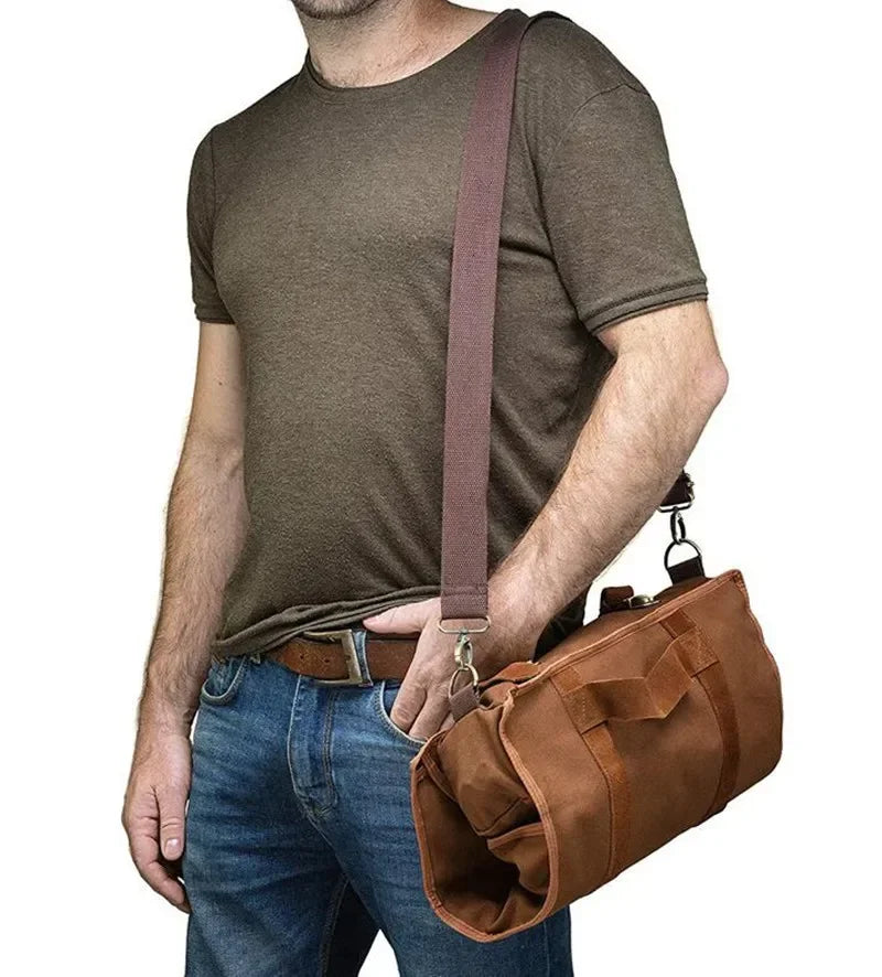 Bolsa Profissional para Bartender em Lona – Estojo de Viagem para Kit Bar (sem ferramentas)