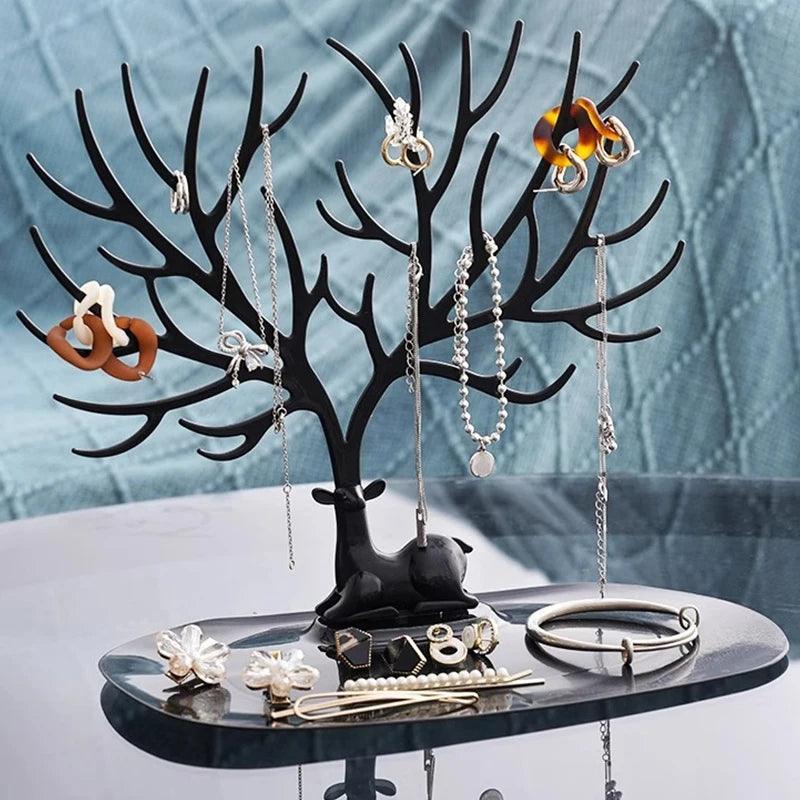 Porta Joias de Cervo com Bandeja