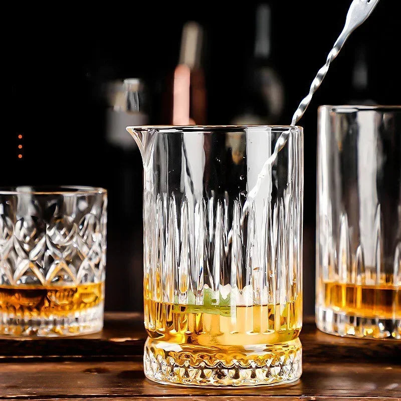 Copo Mixing de Vidro Profissional 700ml – Taça para Drinks e Coquetelaria