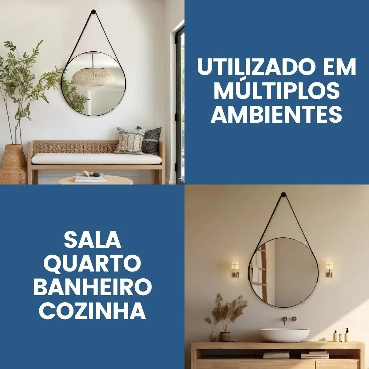 Espelho Decorativo Redondo