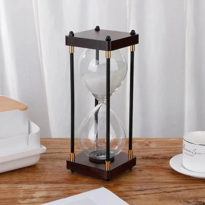 Ampulheta de Metal Vintage