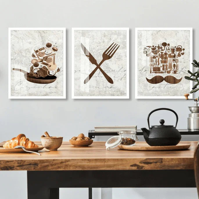 Quadro Decorativo Para Cozinha