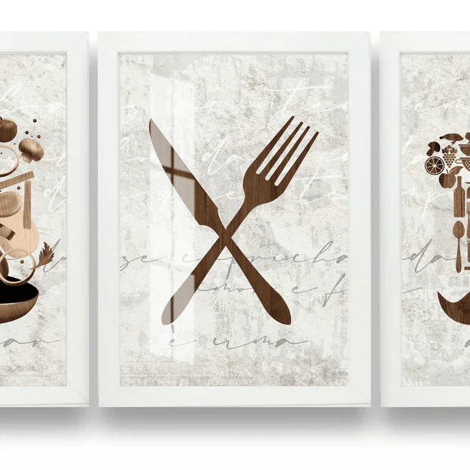 Quadro Decorativo Para Cozinha