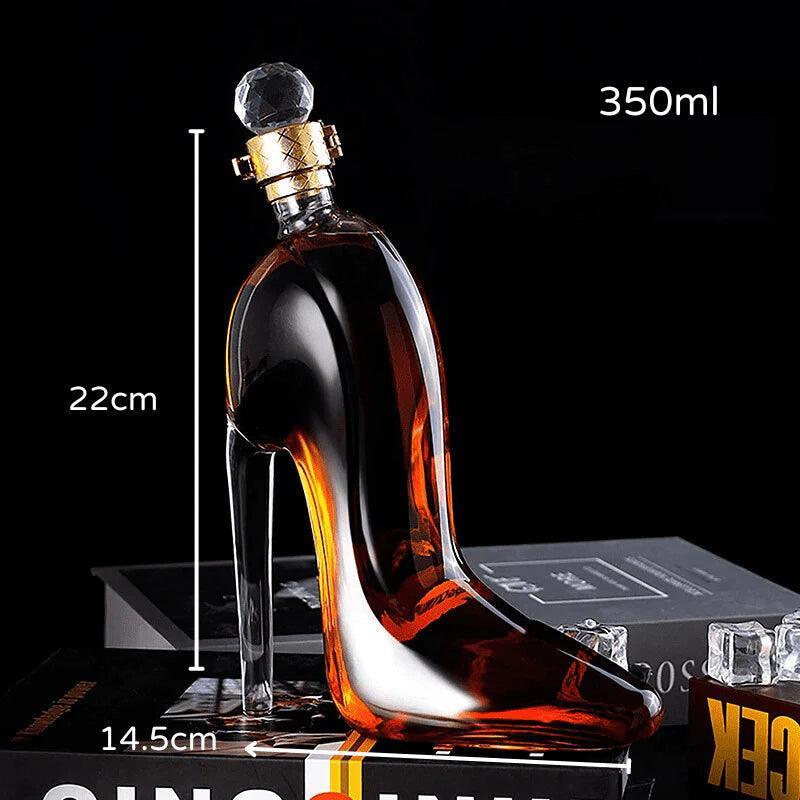Decanter Sapato de Vidro