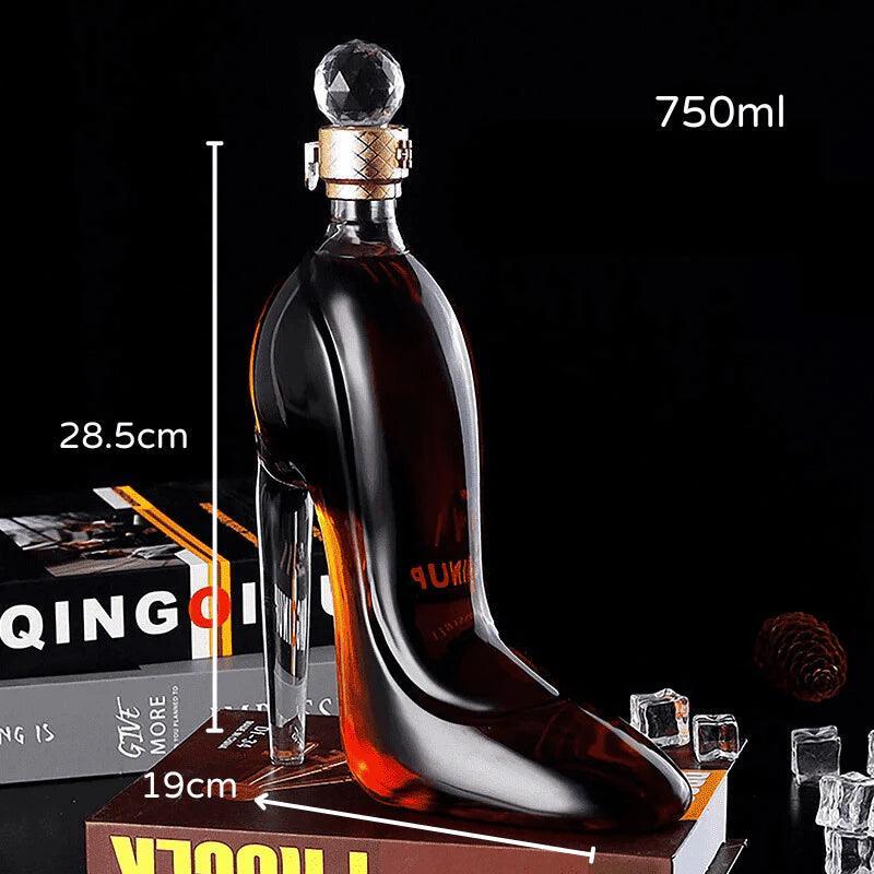 Decanter Sapato de Vidro