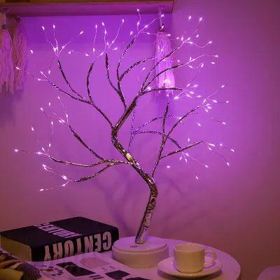 Luminária de LED Formato Árvore