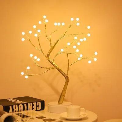 Luminária de LED Formato Árvore