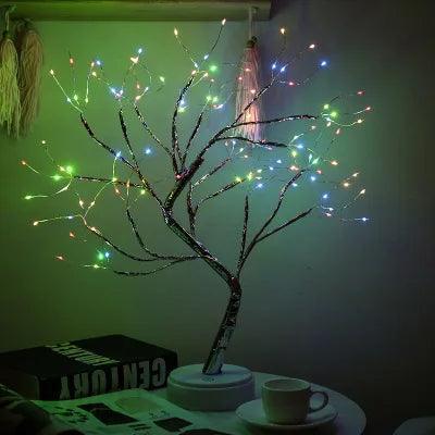 Luminária de LED Formato Árvore