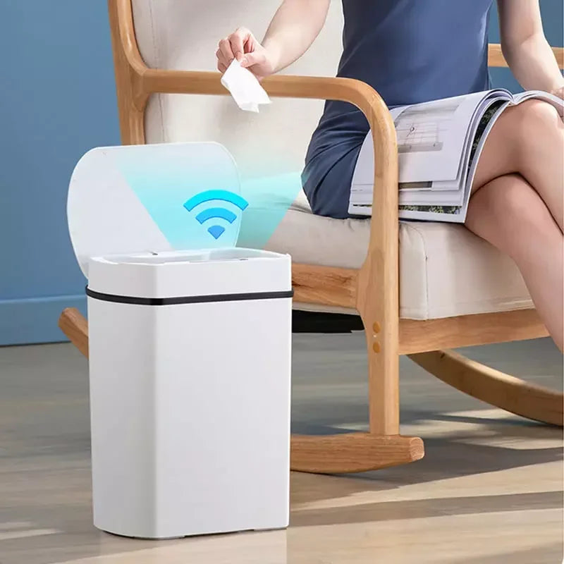 Lixeira para Banheiro e Cozinha Automática com Sensor