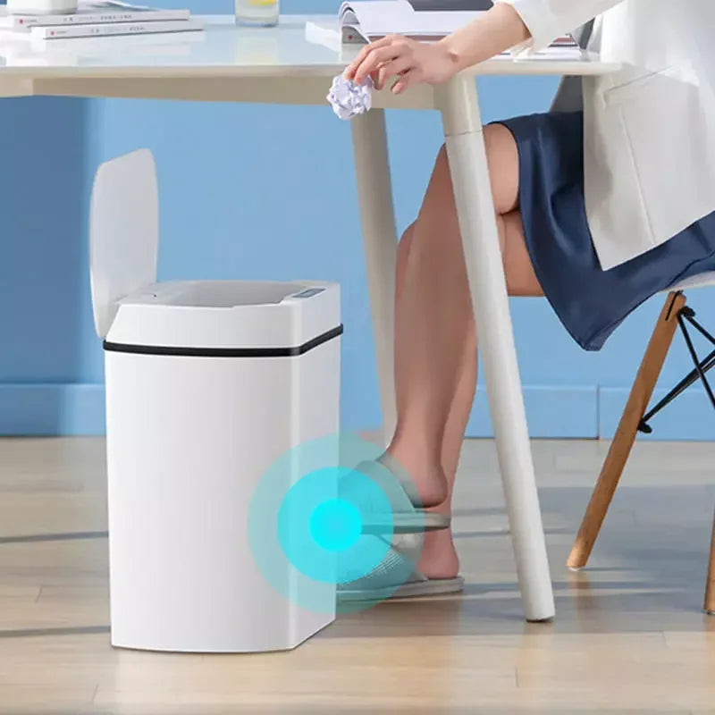 Lixeira para Banheiro e Cozinha Automática com Sensor