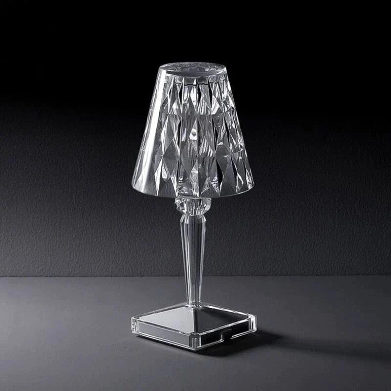 Lâmpada de Mesa Diamante LED Sem Fio
