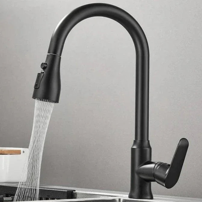 Torneira de Cozinha Removível com Pulverizador de Fluxo