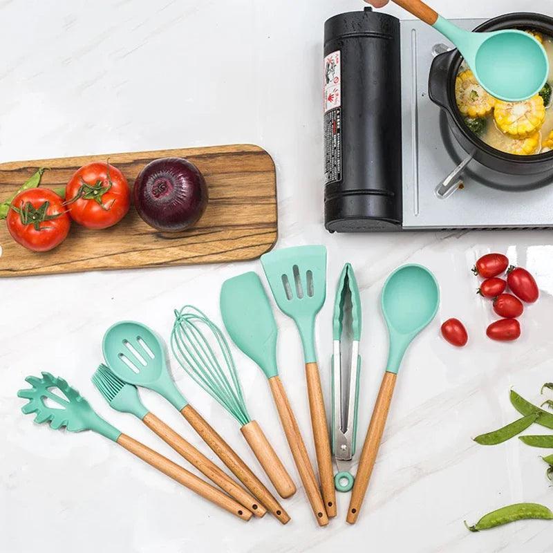 Conjunto Kit Cozinha de Silicone Premium