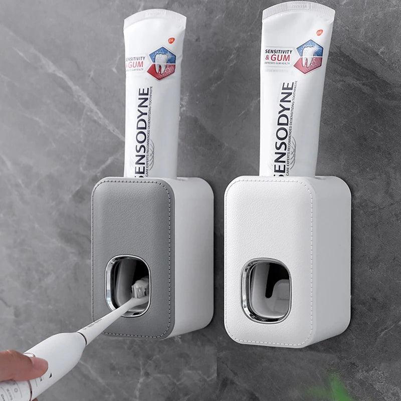 Dispensador de Creme Dental de Parede