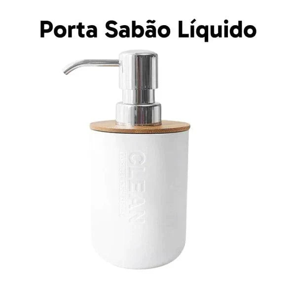 Kit para Banheiro Bambu