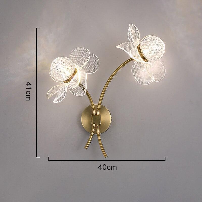 Luminária de Parede Flor de Lótus